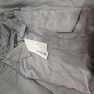 Zara long sleeve shirt with tags Size M